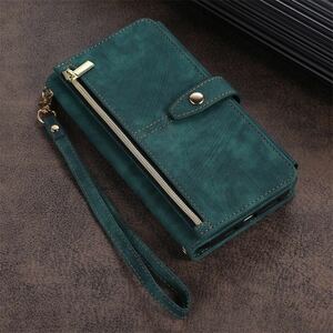 iPhone 13 pro max shoulder case iPhone 13 Pro Max leather case notebook type card storage with strap .A1
