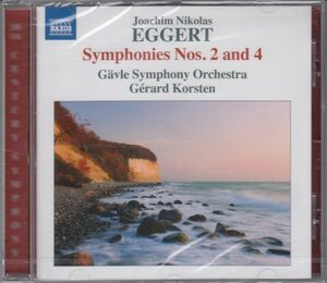 [CD/Naxos]エッゲルト:交響曲第2&4番/コルステン&イェヴレSO 2014.3