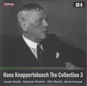 [CD/Venias]ブラームス:交響曲第3番ヘ長調Op.90他/H.クナッパーツブッシュ&ベルリン・フィルハーモニー管弦楽団 1942他
