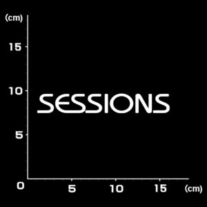  free shipping *0675*SESSIONS Sessions * snowboard * snowboard *SNOWBOARD* sticker 