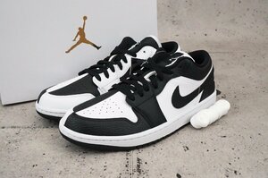 【未使用品】 28cm NIKE ナイキ WMNS AIR JORDAN 1 LOW HOMAGE DR0502-101 エアジョーダン1 ロー オマージュ ホワイト/ブラック WMNSUS11