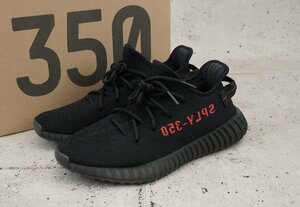 【送料無料】 28cm adidas アディダス YEEZY BOOST 350 V2 CORE BLACK/RED CP9652 イージーブースト 350 V2 コアブラック US10 28ｃｍ