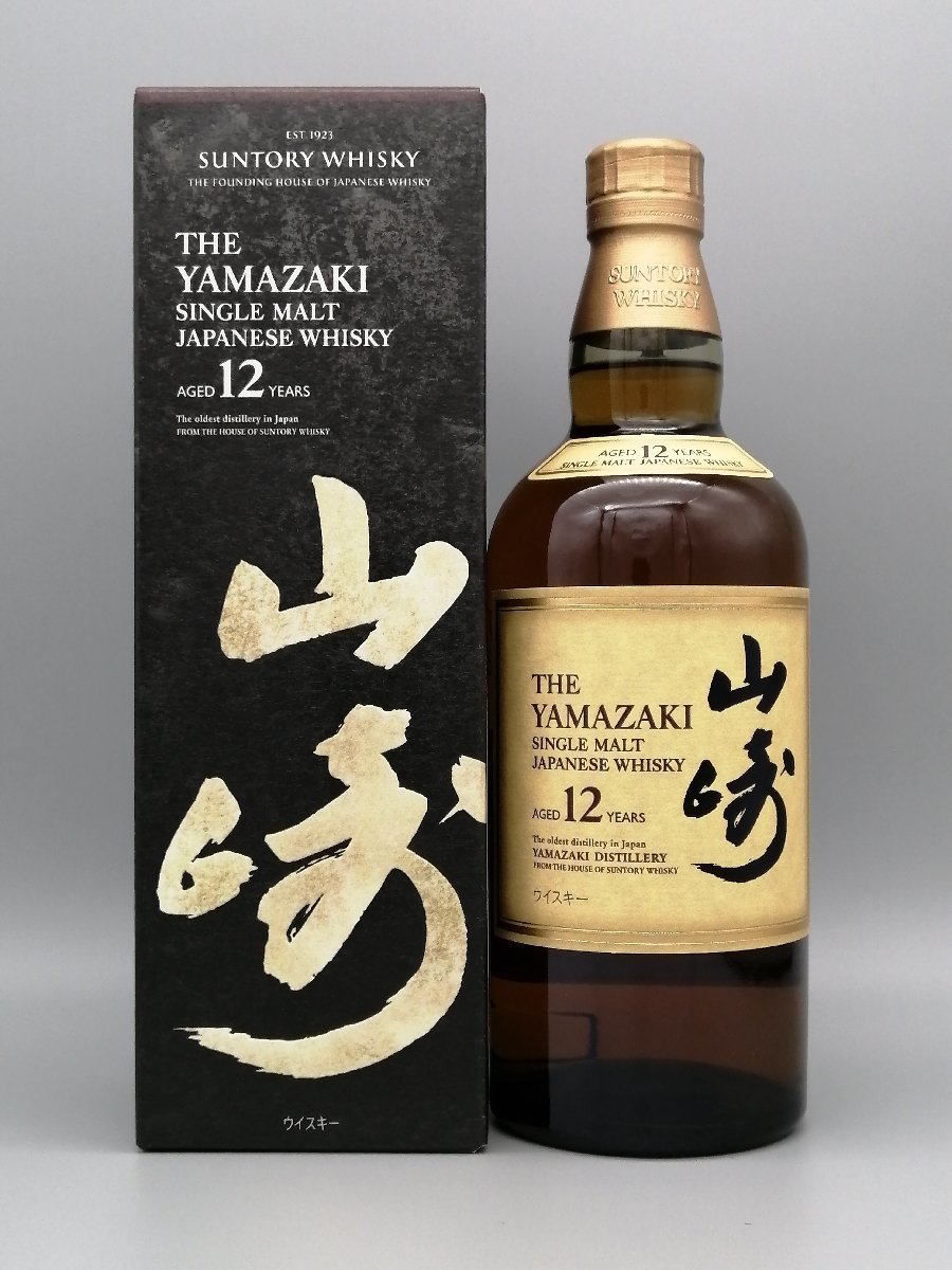 ヤフオク! -「山崎12年」(ウイスキー) (アルコール)の落札相場・落札価格