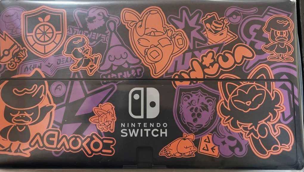 Nintendo Switch(有機ELモデル)スカーレット・バイオレットエディション 本体のみ
