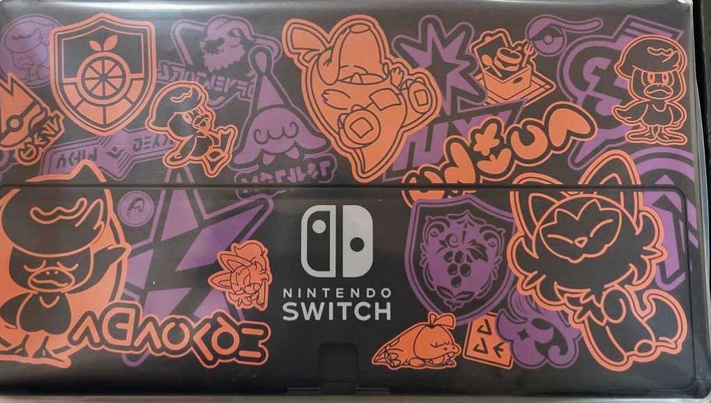 任天堂 Nintendo Switch(有機ELモデル) スカーレット・バイオレット 