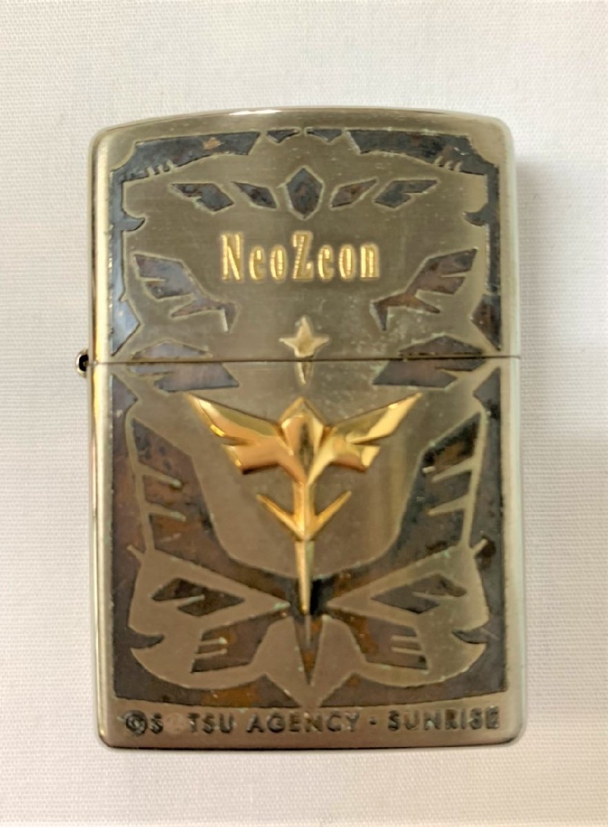 未使用 ZIPPO ジッポー 機動戦士ガンダム ZAKU ZEON ジオン 立体