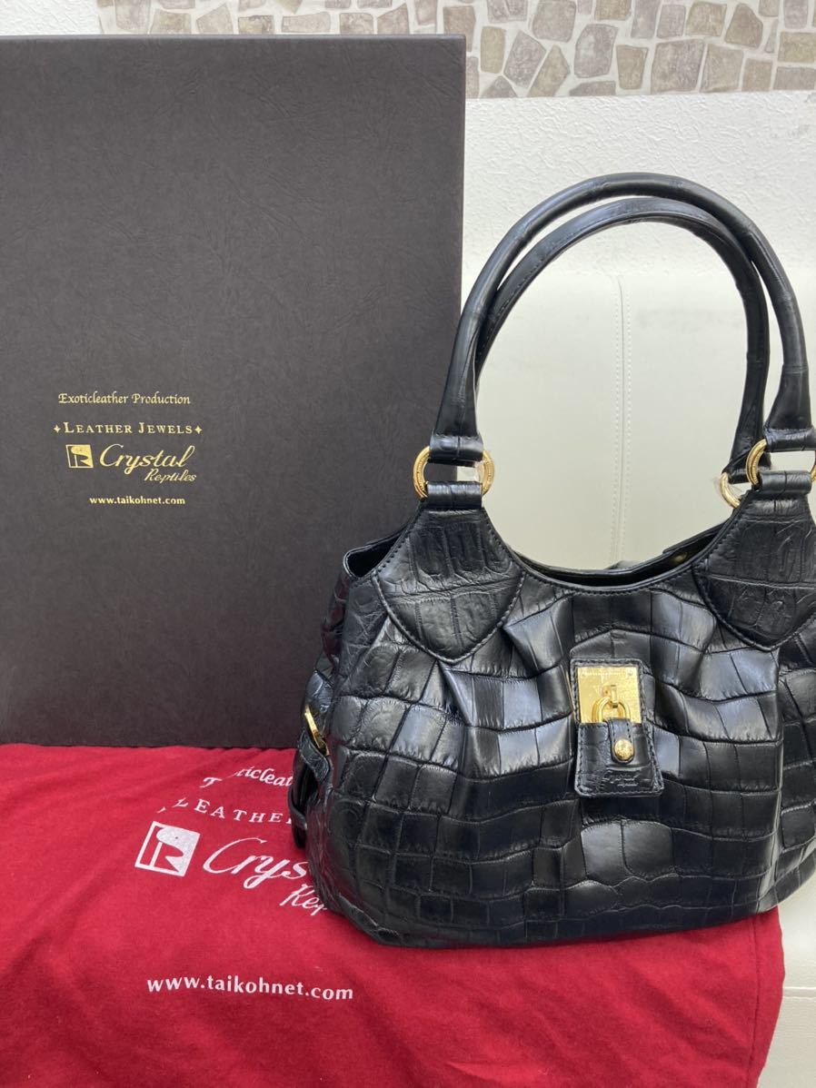 新品未使用 レザージュエルズ マットクロコ JRA 日本製 定価58万円 gil