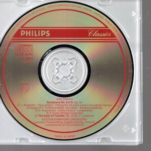 CD シベリウス：交響曲第2番、トゥオネラの白鳥 サー・コリン・ディヴィス指揮 ボストン交響楽団の画像3