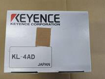 KEYENCE キーエンス KL-4AD A/D変換ユニット アナログ入力4ch 未使用品 _画像1