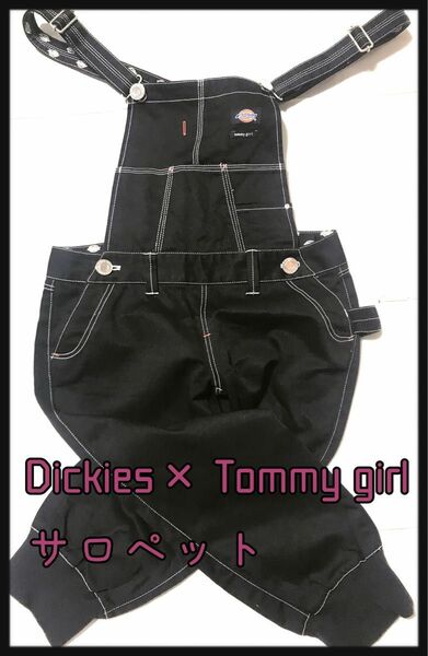 限定品廃盤 Dickies×Tommy girl サロペット レディースサイズM