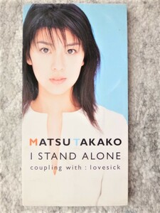 a【 松たか子 / I STAND ALONE 】8cmCD CDは４枚まで送料１９８円