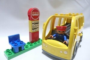 #0981 Lego Duplo транспортное средство машина автобус движение рука # автомобиль 4 колесо 