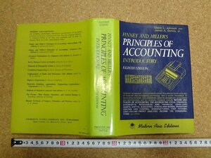 b★*　洋書　Finney and Miller's Principles of Accounting Introductory　会計原則入門　/b33