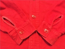 ＤＥＥＲＳＫＩＮ ディアスキン ビンテージ シャモアクロス シャツ 赤 レッド 検索 ６０ｓ ６０年代_画像6