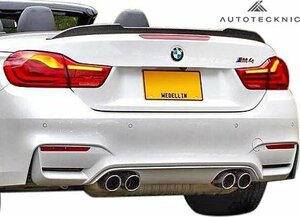 【M's】BMW F33 4シリーズ カブリオレ F83 M4 (2013y-2019y) AUTO TECKNIC カーボン トランクスポイラー オートテクニック エアロ 381792