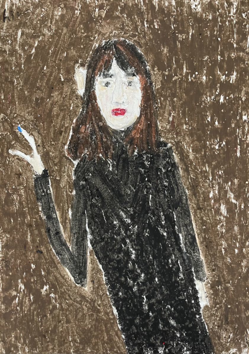 Artist Hiro C Mysonic, Artwork, Painting, Pastel drawing, Crayon drawing