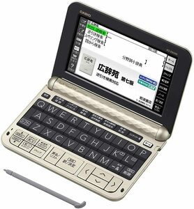 カシオ 電子辞書 エクスワード 生活・教養モデル XD-Z6500GD シャンパンゴ (中古品)