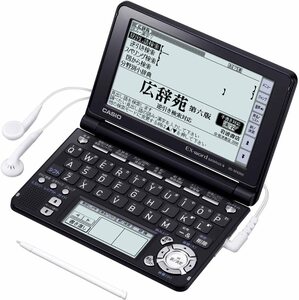CASIO Ex-word 電子辞書 XD-SF6300BK ブラック 音声対応 110コンテンツ 多 (中古品)