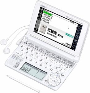 CASIO Ex-word 電子辞書 XD-A6600WE 多辞書教養モデル ツインタッチパネル (中古品)