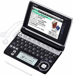 CASIO Ex-word 電子辞書 XD-A4800BK ブラック 高校生学習モデル ツインタッ(中古品)