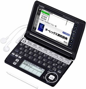 CASIO Ex-word 電子辞書 XD-A4850BK ブラック 高校生学習モデル ツインタッ(中古品)