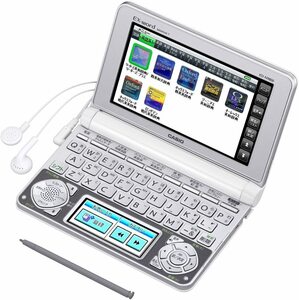 カシオ 電子辞書 エクスワード 英語コンテンツ充実モデル XD-N9800WE ホワ (中古品)