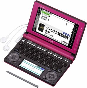  Casio computerized dictionary eks word high school student model XD-D4800MP magenta pink ( secondhand goods )