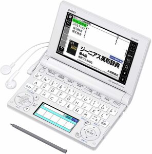 CASIO Ex-word computerized dictionary high school student study model XD-B4850 white XD-B4850WE( secondhand goods )