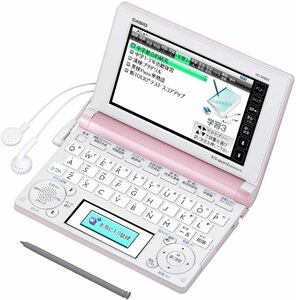 CASIO Ex-word 電子辞書 中学生学習モデル ピンク 110コンテンツ・1000文学(中古品)