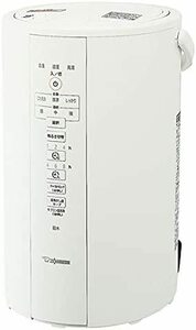 ZOJIRUSHI 象印 スチーム式加湿器 (木造8畳/プレハブ13畳) ホワイト EE-DC5(中古品)