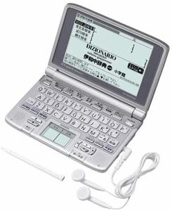 CASIO Ex-word (eks word ) XD-SW7400 computerized dictionary Italian 4 contents ( secondhand goods )