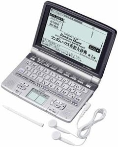 CASIO Ex-word (eks word ) computerized dictionary XD-GW9600 day middle . correspondence handwriting . panel ( secondhand goods )