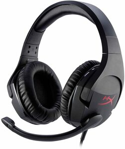 HyperX Cloud Stingerゲーミング ヘッドセット PS4対応 軽量 ブラック 2年 (中古品)