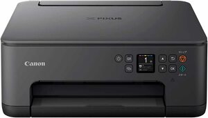 Canon プリンター A4インクジェット複合機 PIXUS TS7530 ブラック 2021年モ(中古品)