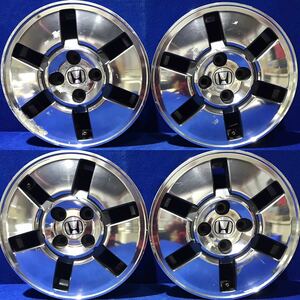 HONDA* Honda * Mobilio Spike * original wheel *14x5.5JJ/ offset +45/PCD100-4H*4 pcs set * plating wheel 