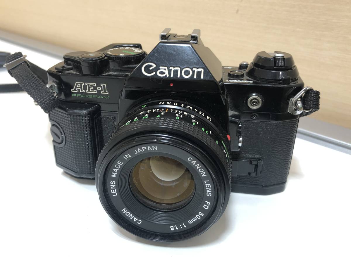 Canon EF フィルムカメラ + FD 50mm F1.8 (C1239) - www.cannadish.net