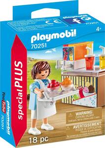  prompt decision! new goods PLAYMOBIL Play Mobil special plus 70251 ice cream shop san 