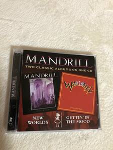 mandrill.2in1CDアルバム「NEW WORLDS + GETTING' IN THE MOOD 」.us black disk guide掲載.レア・グルーヴAtoZ.disco madness掲載