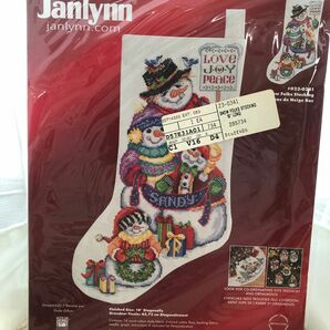 janlynn ジャンリン　クロスステッチ　刺しゅうキット　クリスマス⑤