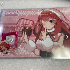 五等分の花嫁 スマイルベースコラボカフェ 五月 ランチョンマット ミニアクスタのセット