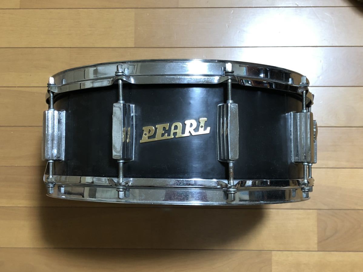 ファッションなデザイン Pearl ビンテージスネア 14×6 1/2 キャリー