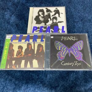 PEARLパール　CD PEARL FIRST／SECOND／Century Toys 3枚セット