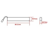 GT-BAT002　【予約商品】G&P 7.4V 1000mAh (30C) リポ バッテリー ミニコネクター_画像4