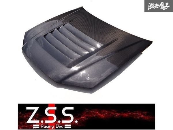☆Z.S.S. BNR34 日産 スカイライン GT-R GTR 綾織り カーボン ボンネット フード ダクト有り 新品 在庫有り 即納 ZSS