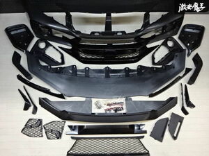 * after market Honda Civic FK7 hatchback 2017 year ~ face change kit 2020 year type R look PP material not yet painting new goods stock equipped immediate payment 