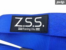 ☆Z.S.S. Racing Harness 5点式 3インチ シートベルト レーシングハーネス ブルー 青 カムロック 汎用 新品 即納 在庫有り ZSS -2_画像2