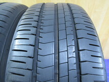 激安即決！極上バリ溝9分山！BRIDGESTONE ECOPIa NH200 225/45R17 94W 2022年製！中古2本セット！T006191_画像6