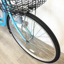 26インチ 自転車 (983) ライトブルー K2NH00136 未使用品■_画像3