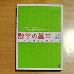 美本　数学の基本やりなおしテキスト　小林敬子　松原望