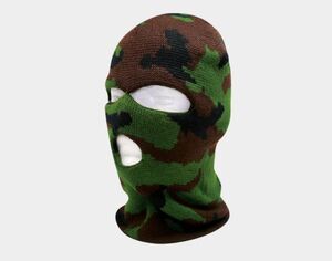 USA正規品 Decky ディッキー 3Hole タクティカル ニット フェイスマスク Balaclava バラクラバ 目出し帽 カモフラージュ 迷彩 ミリタリー